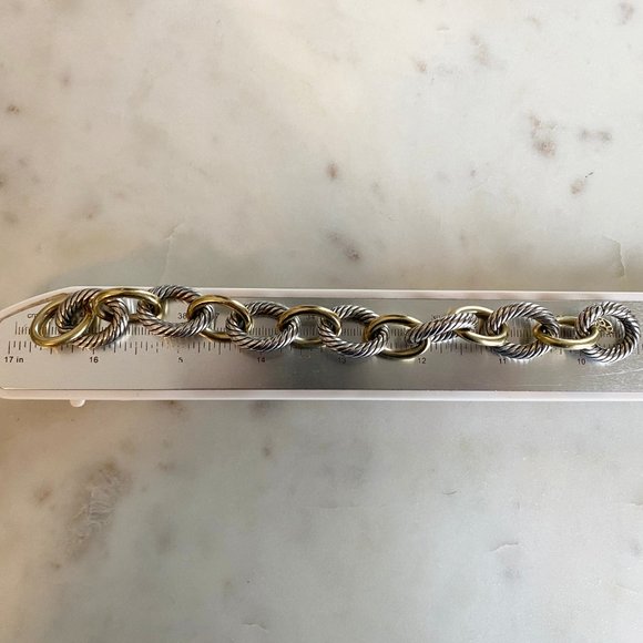 David Yurman Large Oval Link Bracelet - Picture 3 of 7